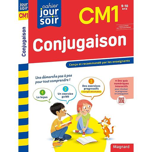 Cahier du jour/Cahier du soir Conjugaison CM1