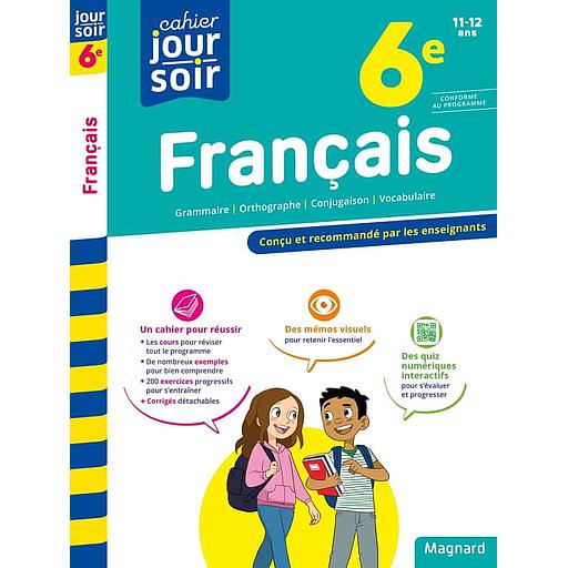 Cahier du jour/Cahier du soir Français 6e