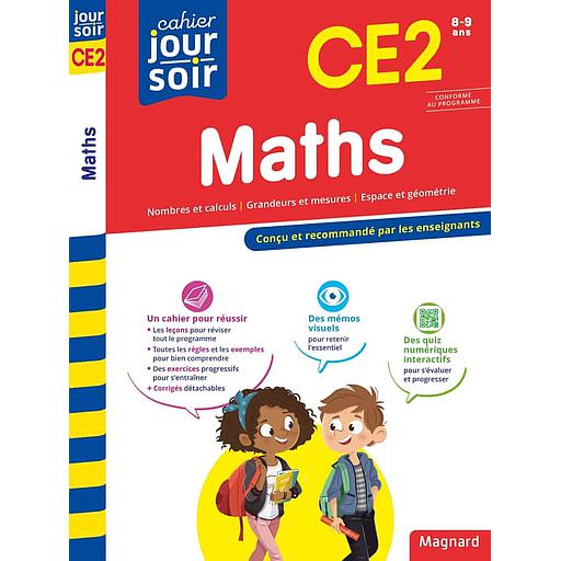 Cahier du jour/Cahier du soir Maths CE2