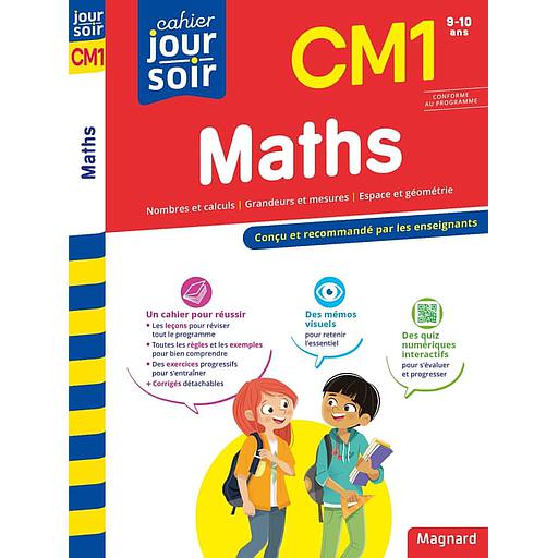 Cahier du jour/Cahier du soir Maths CM1