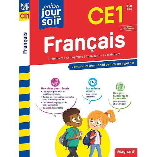 Cahier du jour/cahier du soir Français CE1