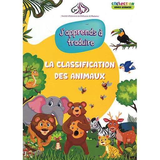collection kidico sciences j'apprends à traduire la classification des animaux