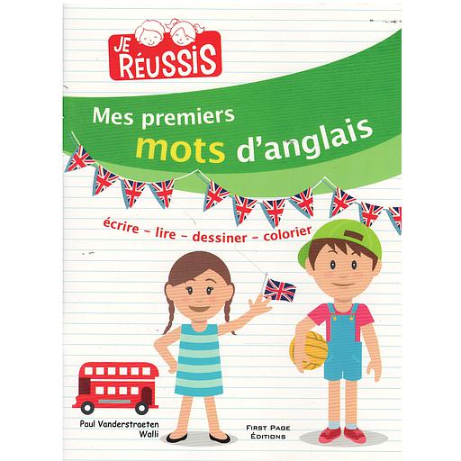Mes premiers phrases mots d'anglais