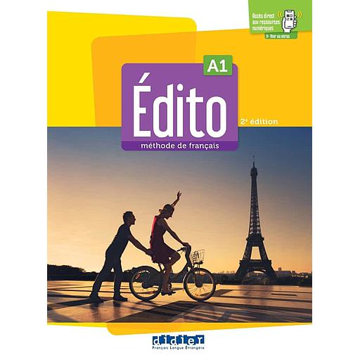 Edito A1 Méthode de français  - Livre élève + didierfle.app