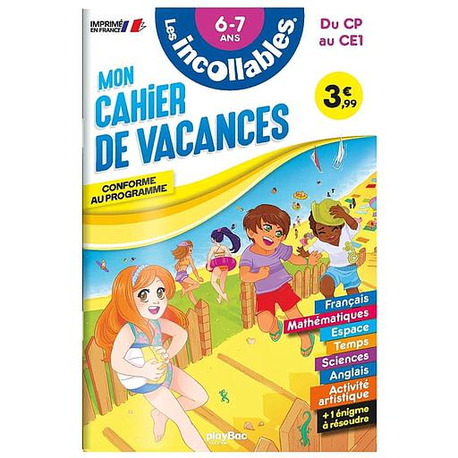 Mon cahier de vacances du CP au CE1