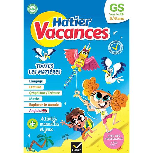 Hatier vacances GS vers le CP  - Toutes les matières