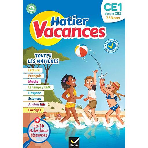 Hatier vacances CE1 vers le CE2  - Toutes les matières