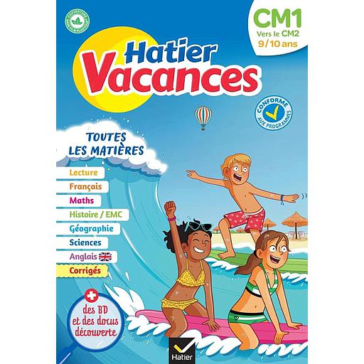 Hatier vacances CM1 vers le CM2  - Toutes les matières