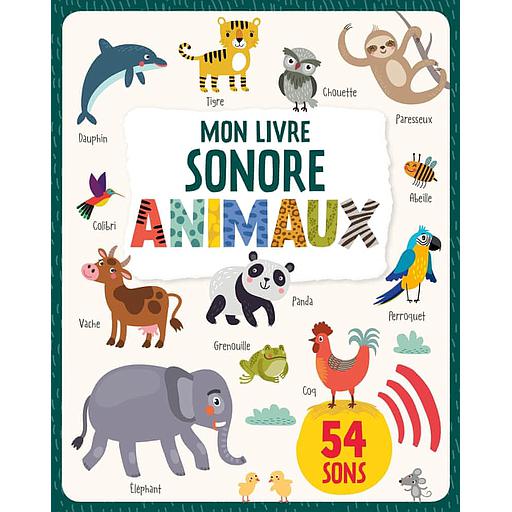 Mon livre sonore animaux