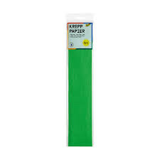 Papier Crépon Fluo 50*2 40G Vert