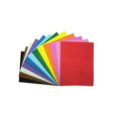 Pochette de 10 Feuilles Mousse Pelluche 20*30