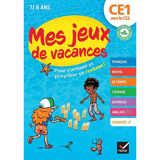 Mes jeux de vacances CE1 vers le CE2