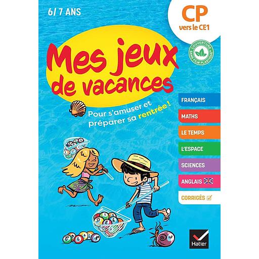 Mes jeux de vacances du CP vers le CE1