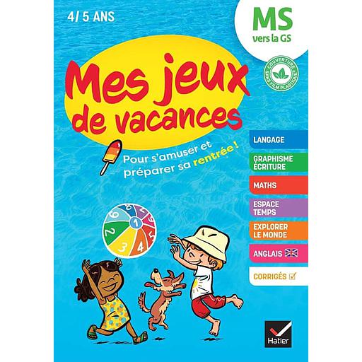 Mes jeux de vacances MS vers la GS