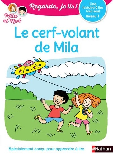 Regarde je lis : Le cerf-volant de Mila - Niveau 1