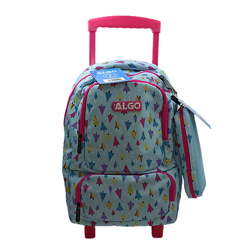 Cartable Trolley 2 Pieces Algo N°16 Cielo