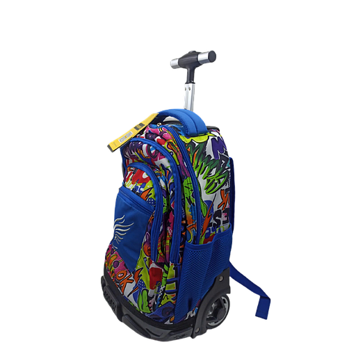 Cartable a Roulette avec Motif N°16