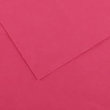 Feuille de Papier Dessin Canson 150G 50*65 Fushia N°11
