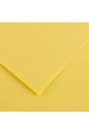 Feuille de Papier Dessin Canson 150G 50*65 Jaune N°03