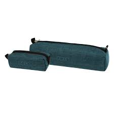 Trousse Polo Wallet Tissu Jean Bleu