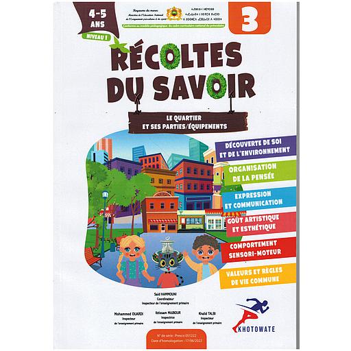Récoltes du Savoir MS 4/5 ans - Projet 3 : Le Quartier et ses parties / Equipements + Historiette
