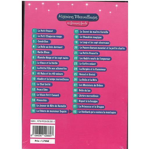 Histoires merveilleuses en français facile 1/32