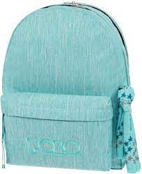 Sac à Dos Polo Double Scarf Tissu Bleu Ciel