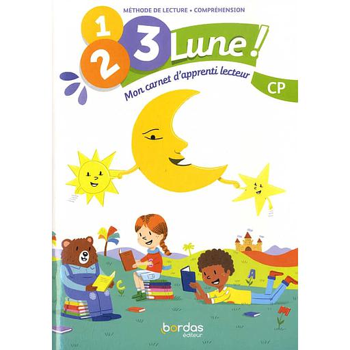 Français CP  Méthode de lecture 1, 2, 3, Lune !  - Mon carnet d'apprenti lecteur