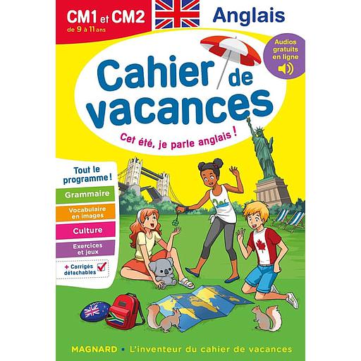 Cahier de vacances CM1 et CM2  - Anglais