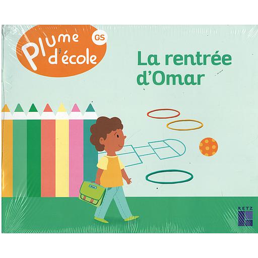 PLUME D'ECOLE GS - PACK DES 6 ALBUMS: La rentrée d'Omar-Le marché des 5 sens-Le bonhomme en pain d'épices-Le renard, la tortue et l'escargot-L'eau Aladin et les mots magiques (EDITION 2022)