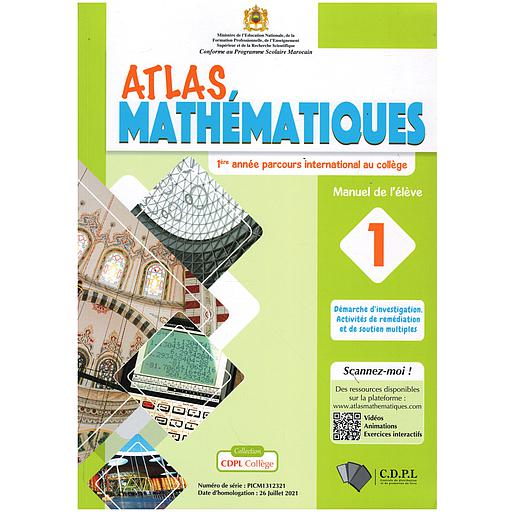 Atlas des Mathématiques 1ère Année collège