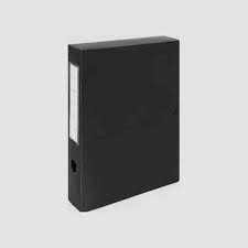 Boite Archive en Plastique Noir 8CM