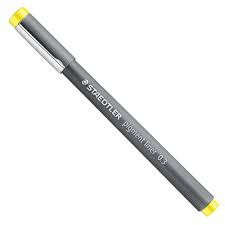 Feutre Pigment Liner 0.3MM Jaune