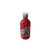 Bouteille de 250ML de Gouache Ecolo Kids Rouge