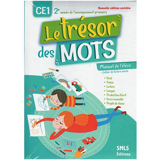 PACK/ Le Trésor Des Mots CE1 1/4 (Manuel+Cahier d'activités+Cahier d'écriture+Fichier de Lecture suivie:Cendrillon)