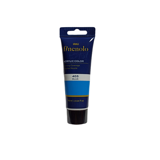 Peinture Acrylique 75ML Deli Bleu