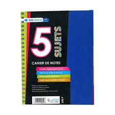 Registre Université 5 Sujuts A4 240P Séyès