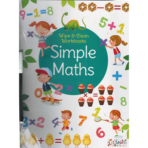 Wipe & Clean workbook - Simple Maths
