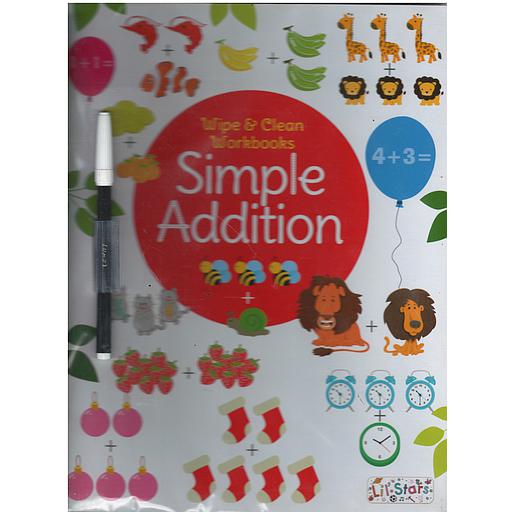 Wipe&amp;Clean workbooks - Simple Addition