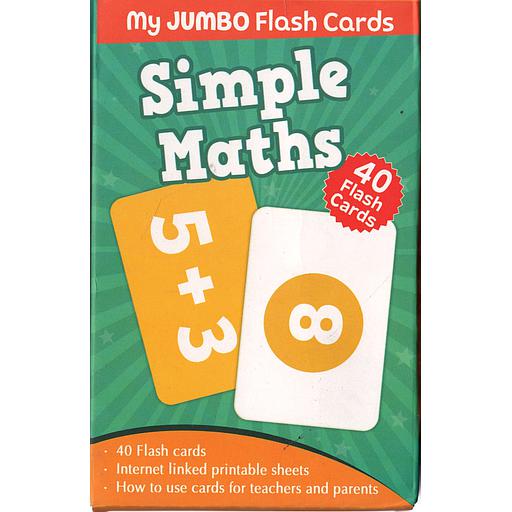 My Jumbo Flash Cards - Simple Maths