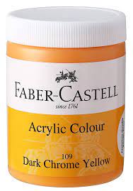 Peinture Acrylique 140ML Jaune