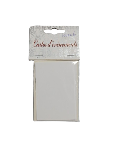 Pochette Cartes Evènement Imprimées PF