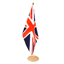 Drapeau Brittanique avec Support 180 CM