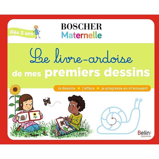 Le livre-ardoise de mes premiers dessins