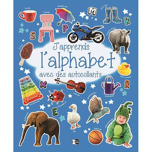 J'apprends l'alphabet avec des autocollants