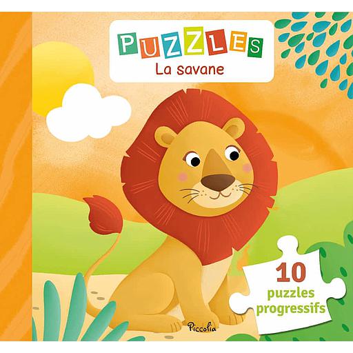 La savane - 10 puzzles progressifs