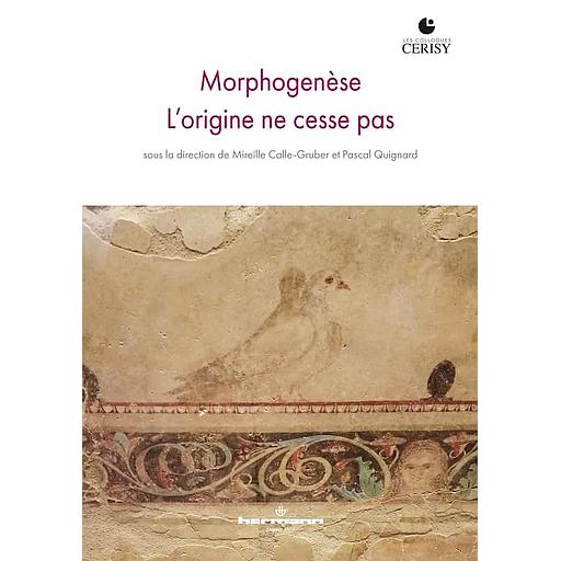Morphogenèse  - L'origine ne cesse pas
