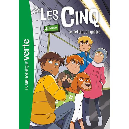 Les Cinq Tome 30 - Les Cinq se mettent en quatre