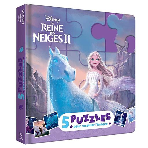 La Reine des Neiges II  - 5 puzzles pour raconter l'histoire