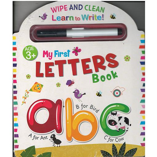 Wipe and Clean - My First Letters Book